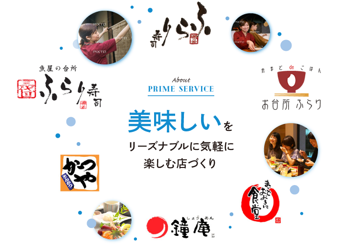 美味しいを リーズナブルに気軽に 楽しむ店づくり